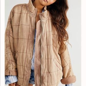 Free People - Dolman Quilted Knit Jacket